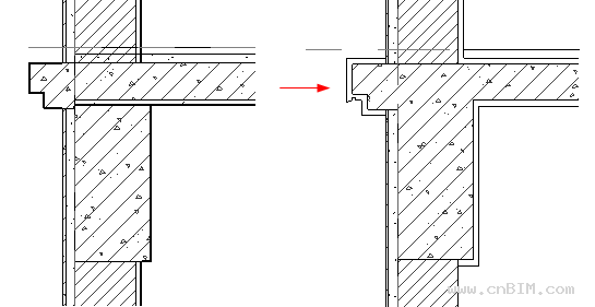 BIM软件中构件与其附着层的关系探讨 BIM案例 第9张
