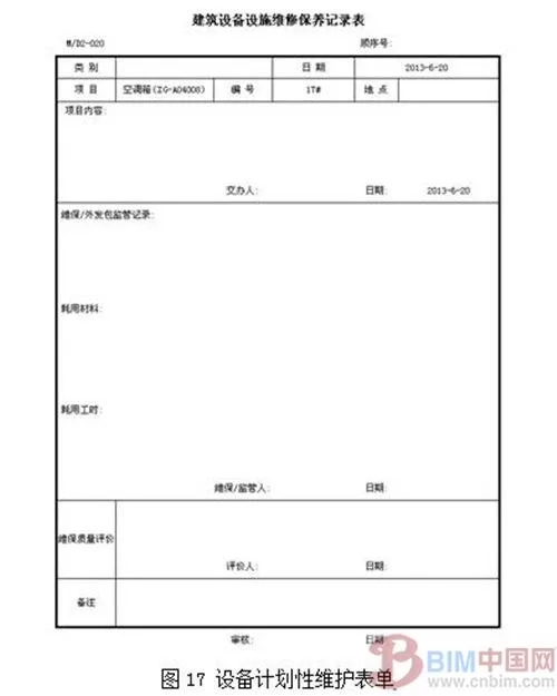 基于BIM的建筑空间与设备运维管理系统研究