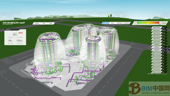 北京市设计出世界首创的3D建筑能源管理系统（iSagy BIM）