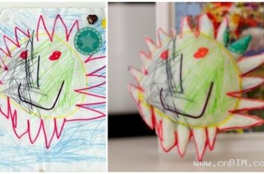 父母注意了：只需130美元 将孩子的2D插画变成3D的吧-BIM建筑网