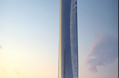 天津周大福中心开工 530米 101层成滨海新地标-BIM建筑网