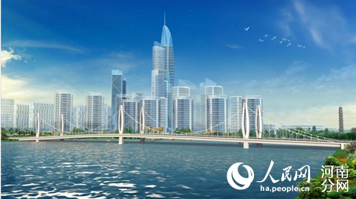 郑州标志性桥梁建筑潮河大桥 应用BIM技术进行桥梁模拟 郑州标志性桥梁建筑潮河大桥 应用BIM技术进行桥梁模拟