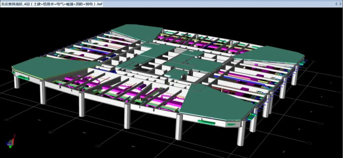 北京奥体鲁班BIM技术应用获多方好评 北京奥体鲁班BIM技术应用获多方好评