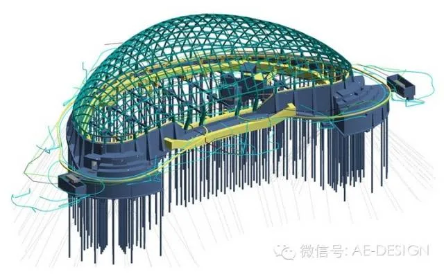 万科东莞热带雨林馆BIM设计