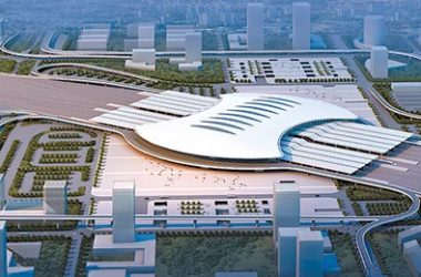 BIM技术应用促进了中建交通乌鲁木齐新客站项目的封顶-BIM建筑网