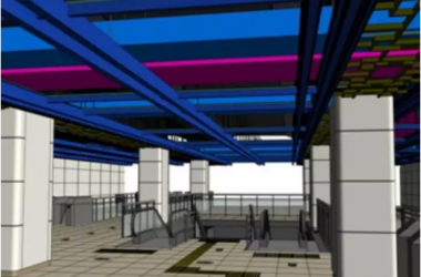 BIM技术在深圳地铁9号线鹿丹村站的应用-BIM建筑网