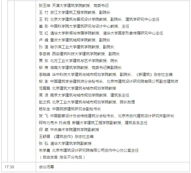 中国建筑学会建筑师分会地区建筑专委会成立大会