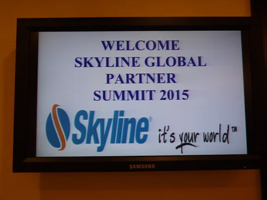 泰瑞天际出席2015 Skyline全球合作伙伴大会