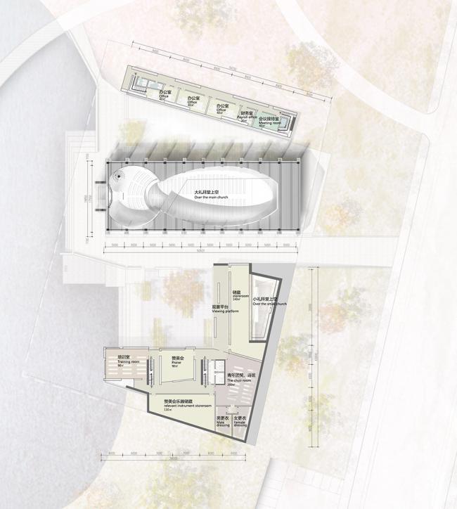 张家港市基督教堂建筑设计 张家港市基督教堂建筑设计