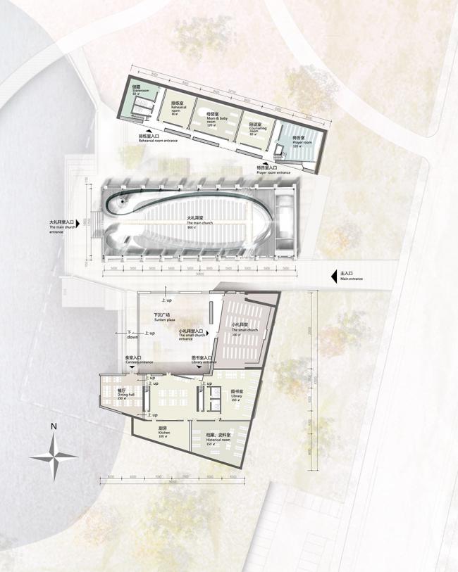 张家港市基督教堂建筑设计 张家港市基督教堂建筑设计