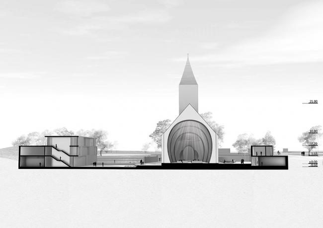 张家港市基督教堂建筑设计 张家港市基督教堂建筑设计