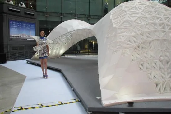 世界最大3D打印建筑“蘑菇云”亮相北京