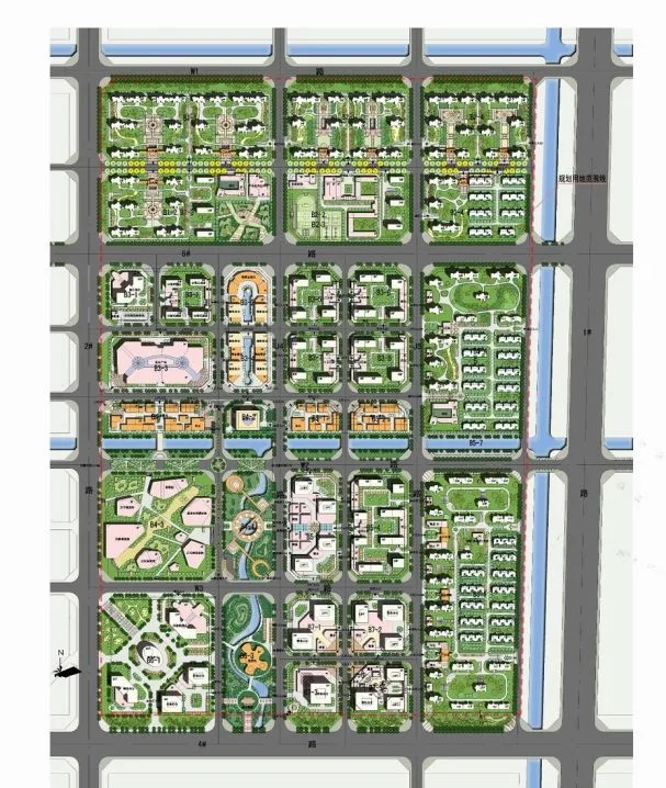 绿地徐州东部新城中央活力区修建性详细规划方案文本 绿地徐州东部新城中央活力区修建性详细规划方案文本
