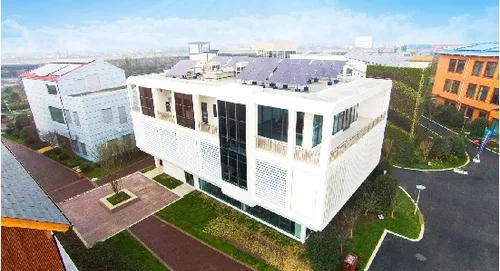 汉能参建全国首个绿色建筑主题公园