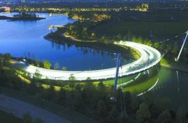 BIM技术托起迪士尼星愿公园双桥-BIM建筑网