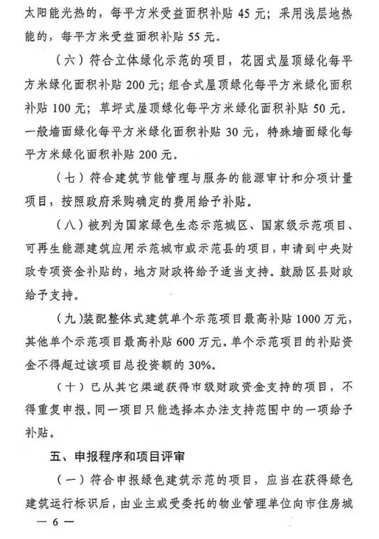 上海市建筑节能和绿色建筑最新补贴政策 上海市建筑节能和绿色建筑最新补贴政策