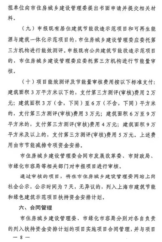 上海市建筑节能和绿色建筑最新补贴政策 上海市建筑节能和绿色建筑最新补贴政策