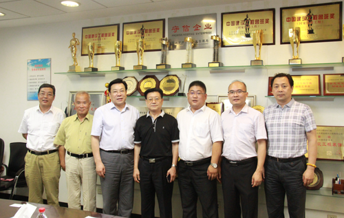 北京民营经济发展促进会领导考察北京建谊集团 北京民营经济发展促进会领导考察北京建谊集团