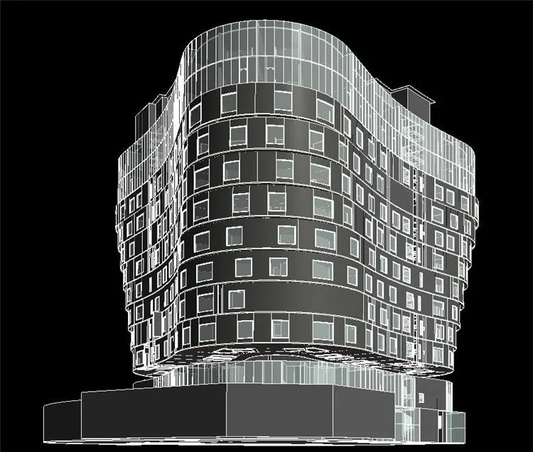 8套全专业完整BIM实际项目模型，建筑结构水暖电MEP各专业，高难度BIM实际项目