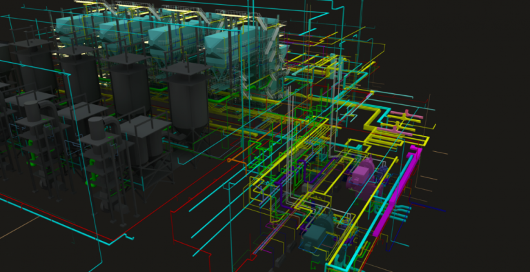 【厂房BIM】上海老港垃圾焚烧厂BIM技术应用 BIM视界 第1张