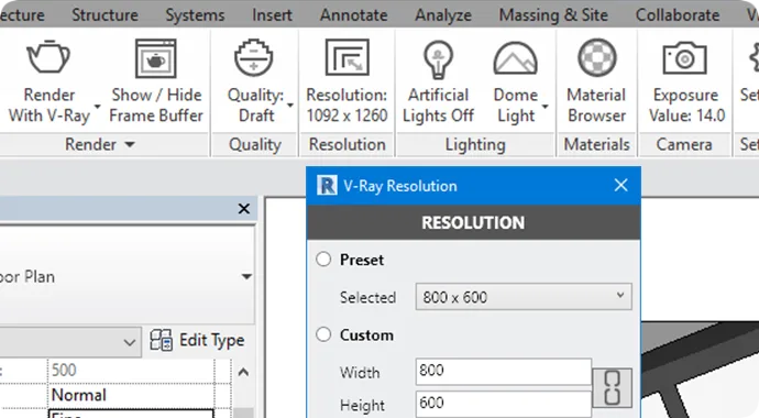 VRay for Revit 3.0 适用Revit2017 渲染插件可以利用它来渲染高品质图像！
