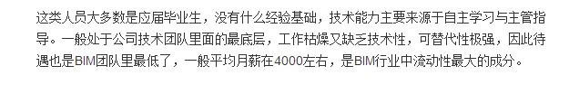 2018年最新BIM技术工作者薪资大盘点！用数据说话！