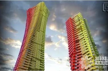 装配式|孟买船运集装箱摩天大楼震撼来袭-BIM建筑网