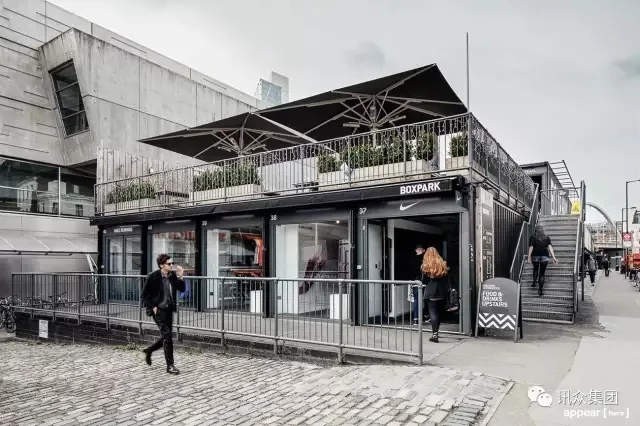 装配式|集装箱建筑——「箱的世界」伦敦 BOX PARK