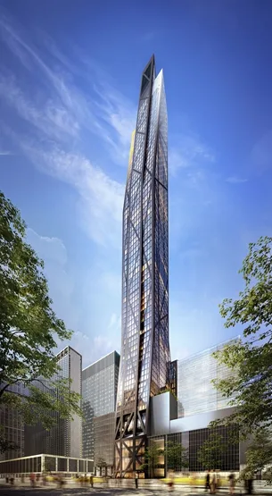 BIM|让·努维尔的第一个纽约项目达到最高点