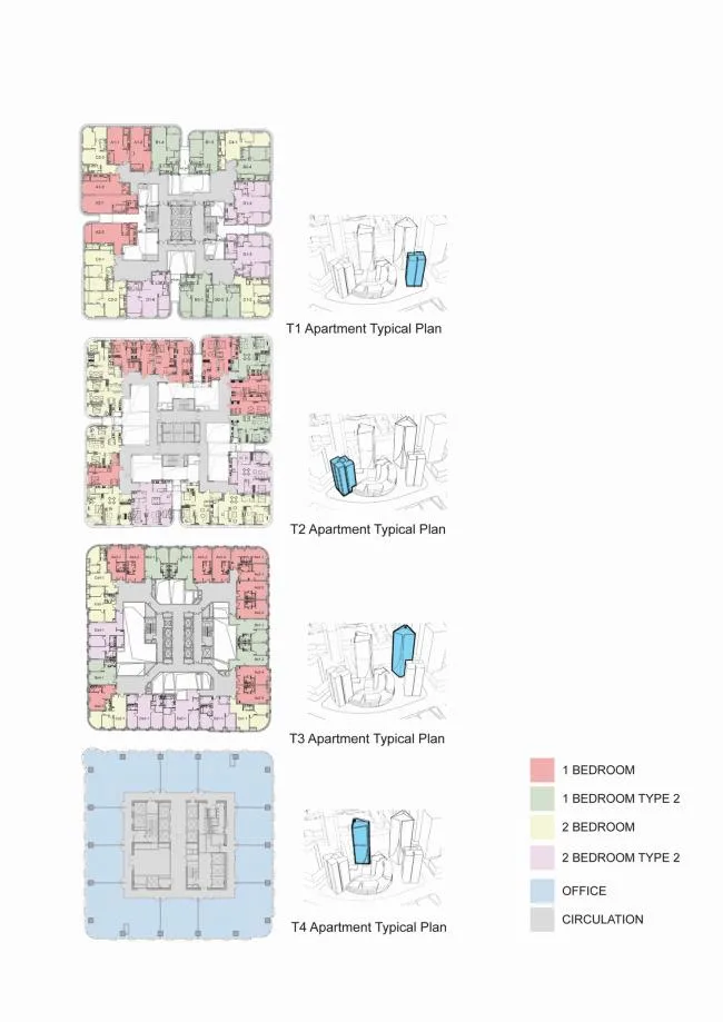 BIM建筑|姑苏丰隆城市中间 / Aedas