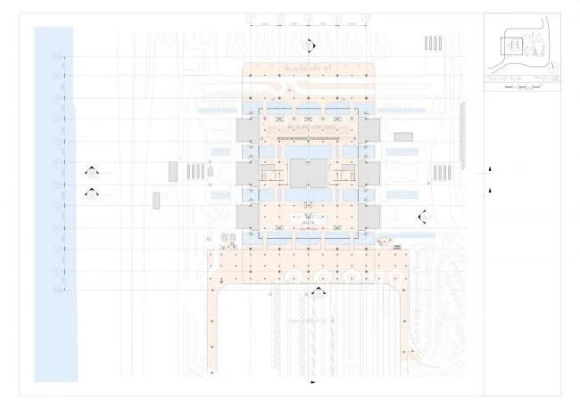 BIM建筑|珠澳年夜桥喷鼻口岸岸旅检年夜楼 / RSHP + Aedas