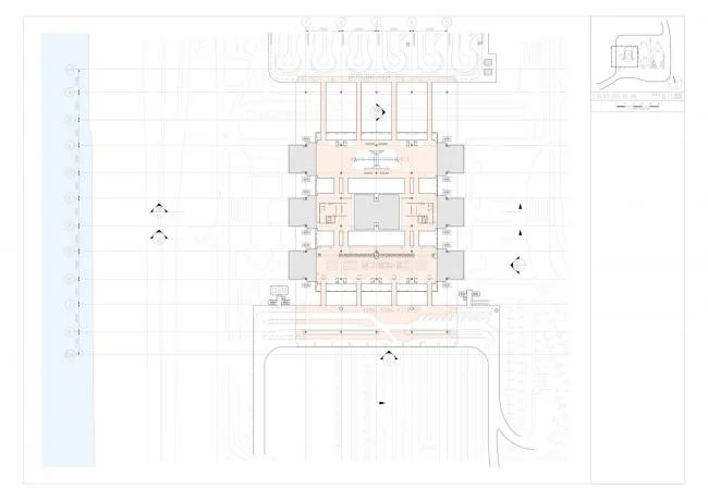 BIM建筑|珠澳年夜桥喷鼻口岸岸旅检年夜楼 / RSHP + Aedas