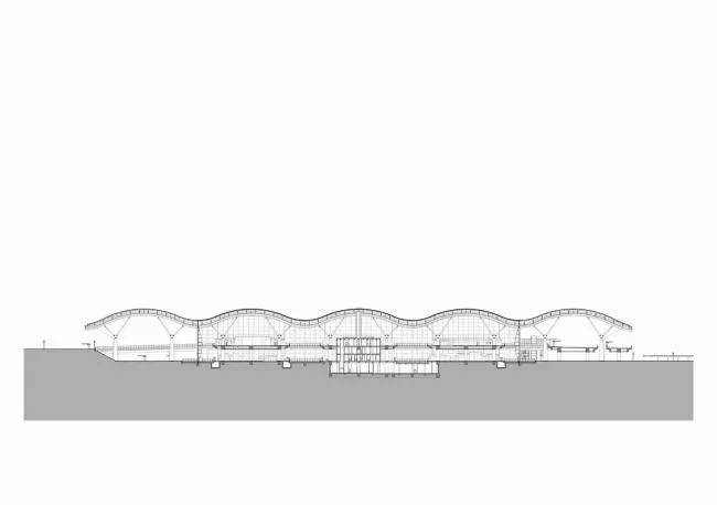 BIM建筑|珠澳年夜桥喷鼻口岸岸旅检年夜楼 / RSHP + Aedas