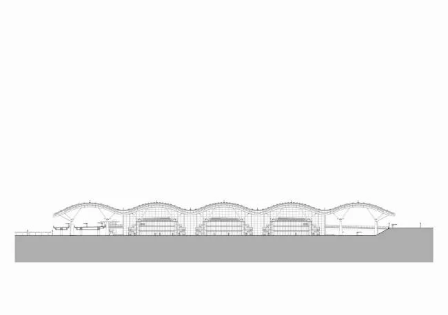 BIM建筑|珠澳年夜桥喷鼻口岸岸旅检年夜楼 / RSHP + Aedas