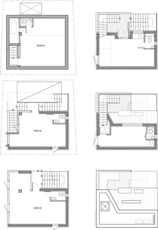 BIM建筑|韩国芒源洞“窄居” / Boundaries architects