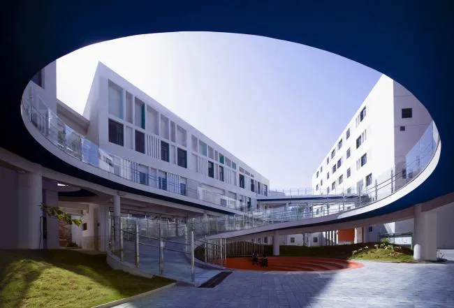 BIM建筑|村中的游乐场——广东省河源市特别教导黉舍