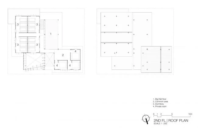 BIM建筑|KLOEM 青年客店 / IF（Integrated Field）