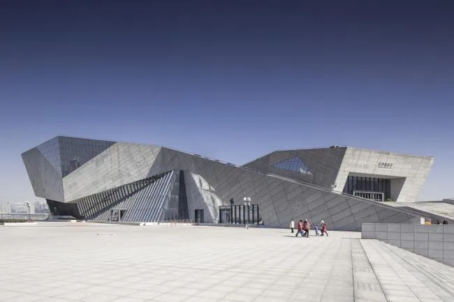 BIM建筑|长沙滨江文化园（长沙三馆一厅）/ 华南理工年夜学建筑设计研讨院陶郅工作室