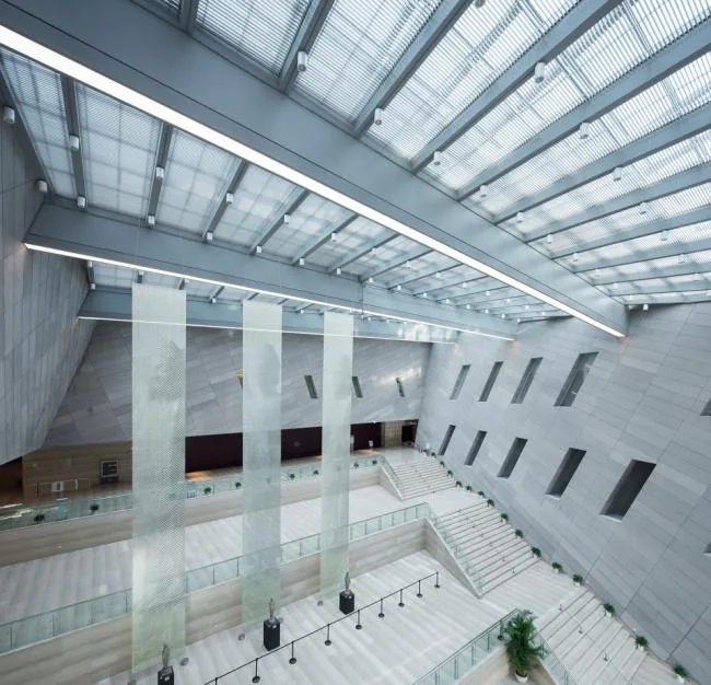 BIM建筑|长沙滨江文化园（长沙三馆一厅）/ 华南理工年夜学建筑设计研讨院陶郅工作室