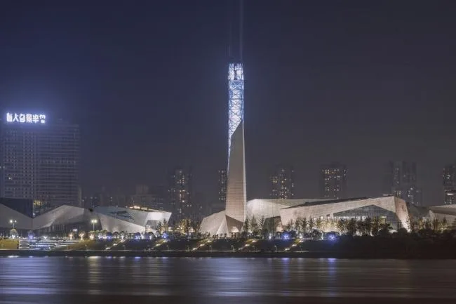 BIM建筑|长沙滨江文化园（长沙三馆一厅）/ 华南理工年夜学建筑设计研讨院陶郅工作室