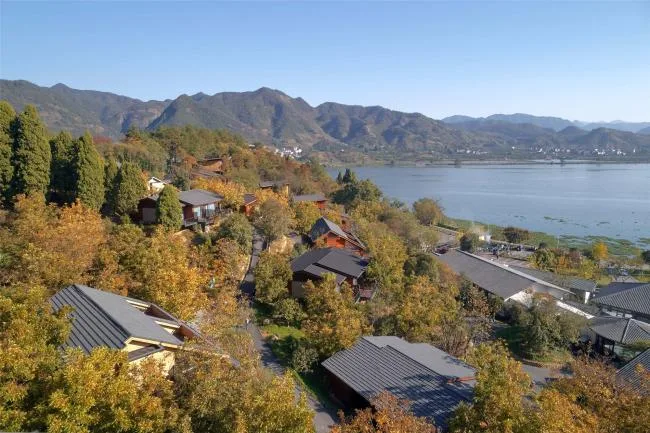 BIM建筑|杭州富春开元芳草地村落酒店 / 中国美术学院景致建筑设计研讨总院