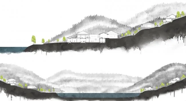 BIM建筑|杭州富春开元芳草地村落酒店 / 中国美术学院景致建筑设计研讨总院