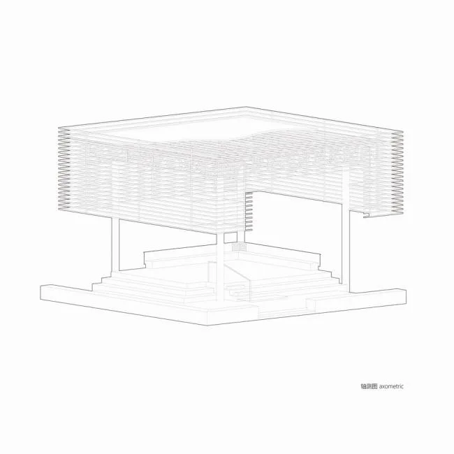BIM建筑|年夜红棚下的村落起居，北河东村戏台