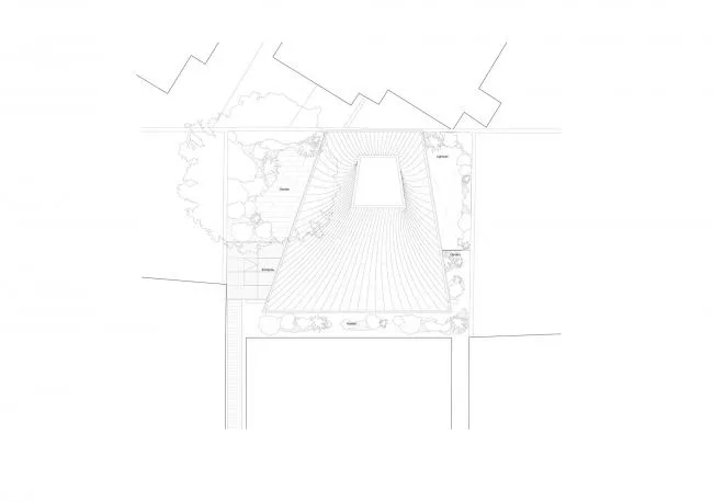 BIM建筑|弧曲屋顶瞻仰天空，栖身空间深埋年夜地——伦敦隐秘的花圃室第