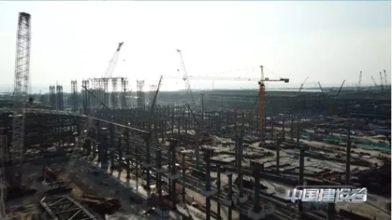 装配式|世界最大建筑工地的智慧建设！创下八项世界之最！为“中国建造”点赞！