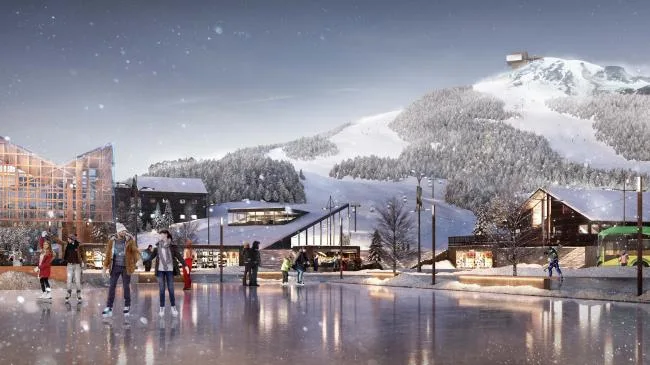 BIM建筑|Nordic颁布挪威滑雪度假村计划计划，营造新天然建筑关系