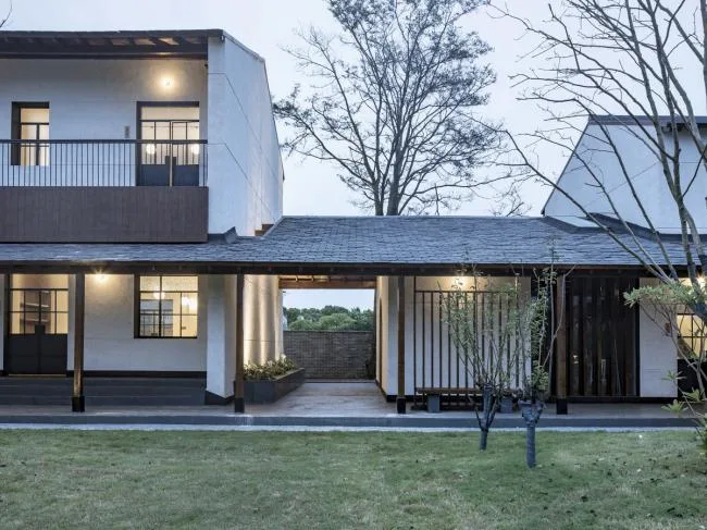 BIM建筑|崇明岛侯家镇文化运动中间 /上海/ 空间里建筑设计事务所