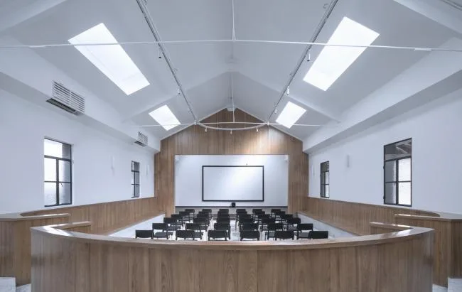 BIM建筑|崇明岛侯家镇文化运动中间 /上海/ 空间里建筑设计事务所