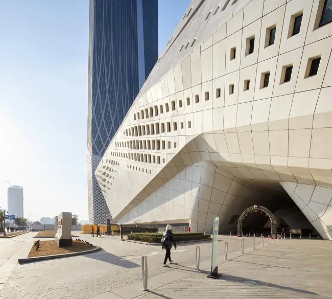 BIM建筑|扎哈为南京打造的地标双塔 — 南京国际青年文化中间