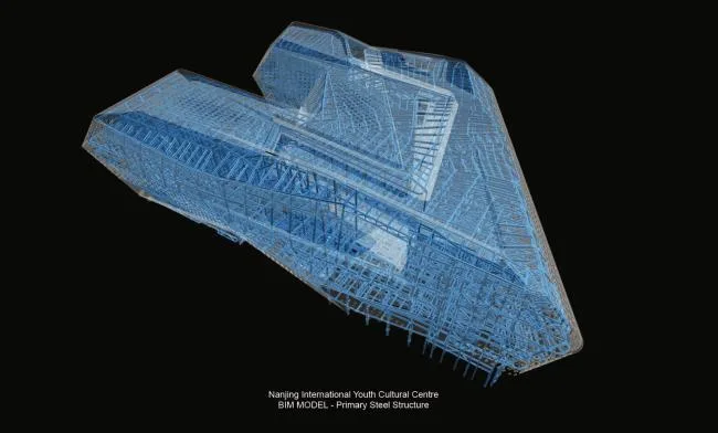 BIM建筑|扎哈为南京打造的地标双塔 — 南京国际青年文化中间